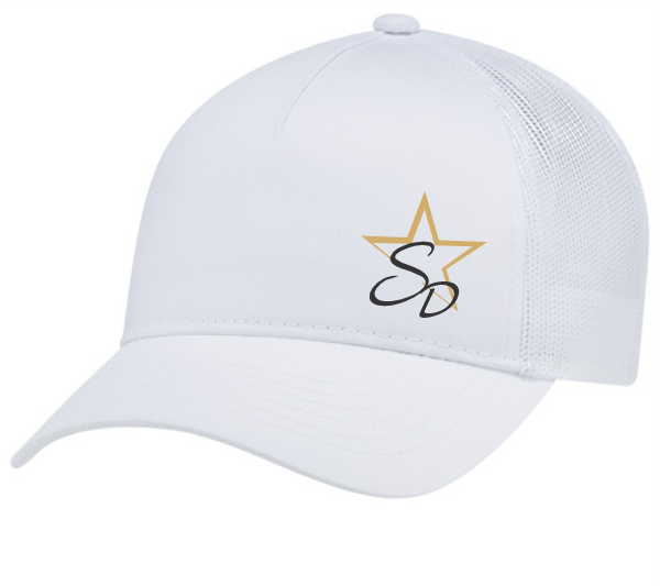 Casquette SD - SANS FILET - Blanche