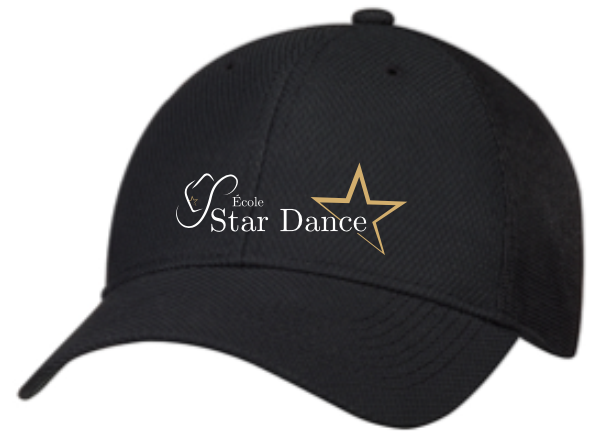 Casquette Star Dance - MESH - Noire