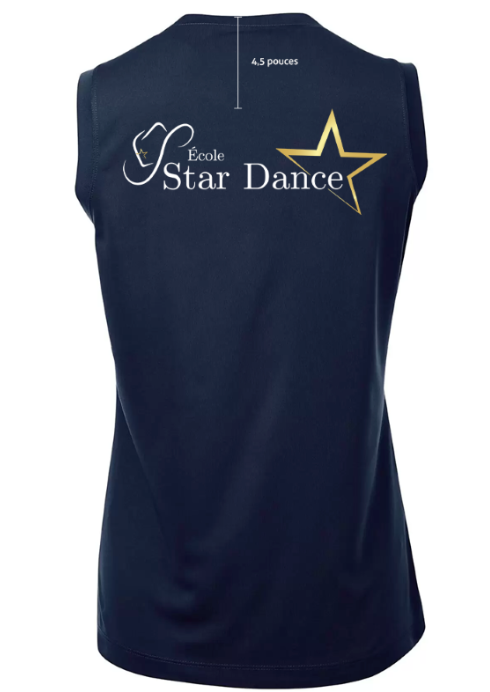 Camisole Col en V - Marine