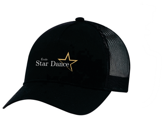 Casquette Noire Femme - Logo École Star Dance