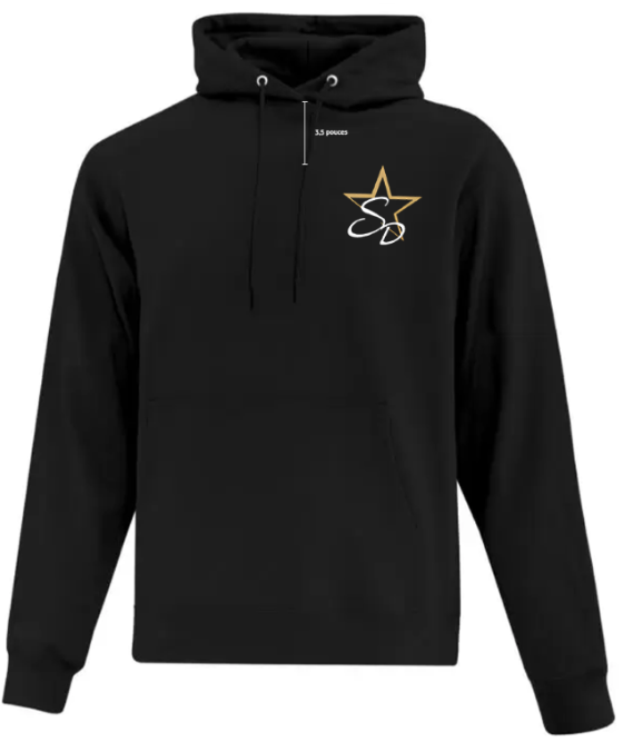 Chandail Unisex à Capuchon en Molleton